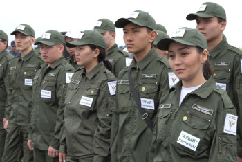 Фотография к новости: Спустя 33 года стройотряды возродили в Петропавловске