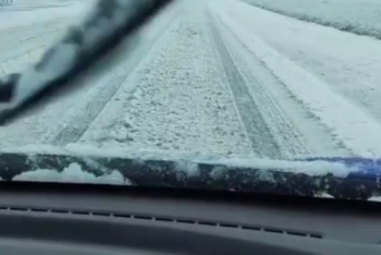 Из-за снега и резкого похолодания закрыт участок трассы "Екатеринбург-Алматы"