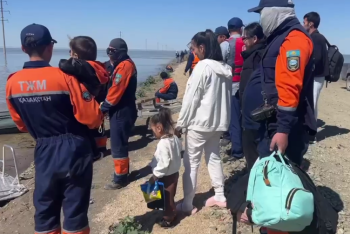 Полиция усилила патрулирование в эвакуированном селе Талдыколь