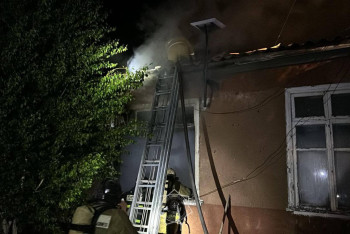 Пожар произошёл в одной из школ Акмолинской области