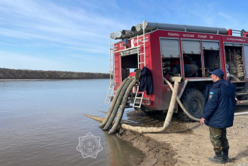 О паводковой ситуации в Атырауской области рассказали в МЧС