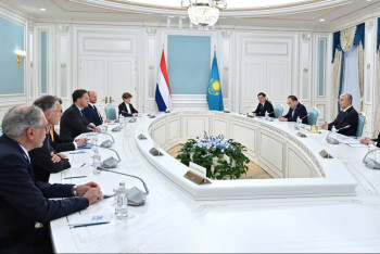 Токаев провёл переговоры с премьер-министром Нидерландов