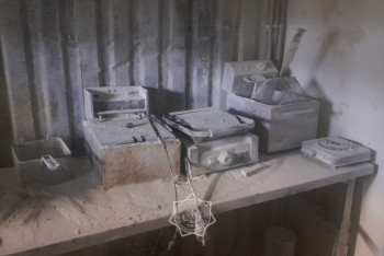 Фотография к новости: Пожар на рынке произошёл в Караганде