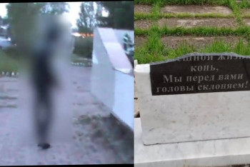 Найден вандал, разгромивший сквер памяти павшим в ВОВ