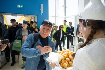 Фотография к новости: В аэропорту Алматы заработал новый международный терминал