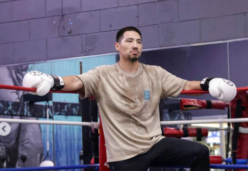 Фотография к новости: Жанибек Алимханулы дал обещание по званию "абсолюта"