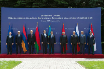 Фотография к новости: Парламентарии ОДКБ провели заседание в Алматы