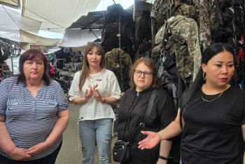 Фотография к новости: Около 400 костанайцев потеряют свои рабочие места из-за сноса рынка "Салтанат"