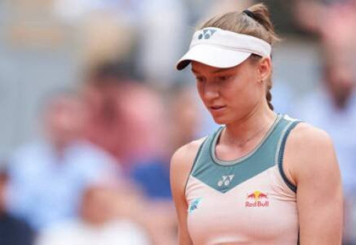 Фотография к новости: Елена Рыбакина не сыграет в полуфинале турнира "Ролан Гаррос"-2024