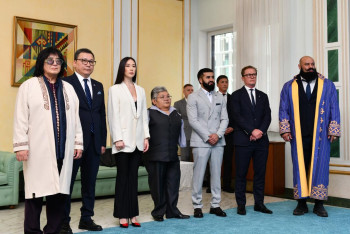 Александр Винокуров, Юрий Пя, Марат Бисенгалиев стали послами доброй воли Казахстана