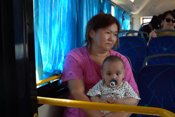 Фотография к новости: Эвакуированные жители села Талдыколь вернулись домой