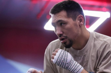 Фотография к новости: Жанибек Алимханулы рассказал о подготовке к бою с "Канело"