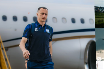 Фотография к новости: Сборная Казахстана по футболу прибыла в Венгрию