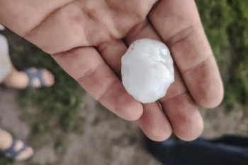 Град диаметром три сантиметра выпал в СКО