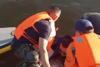 Сапсерфера спасли на реке Есиль