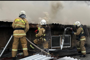 Пожар произошёл в гостиницах в Алматы и Семее