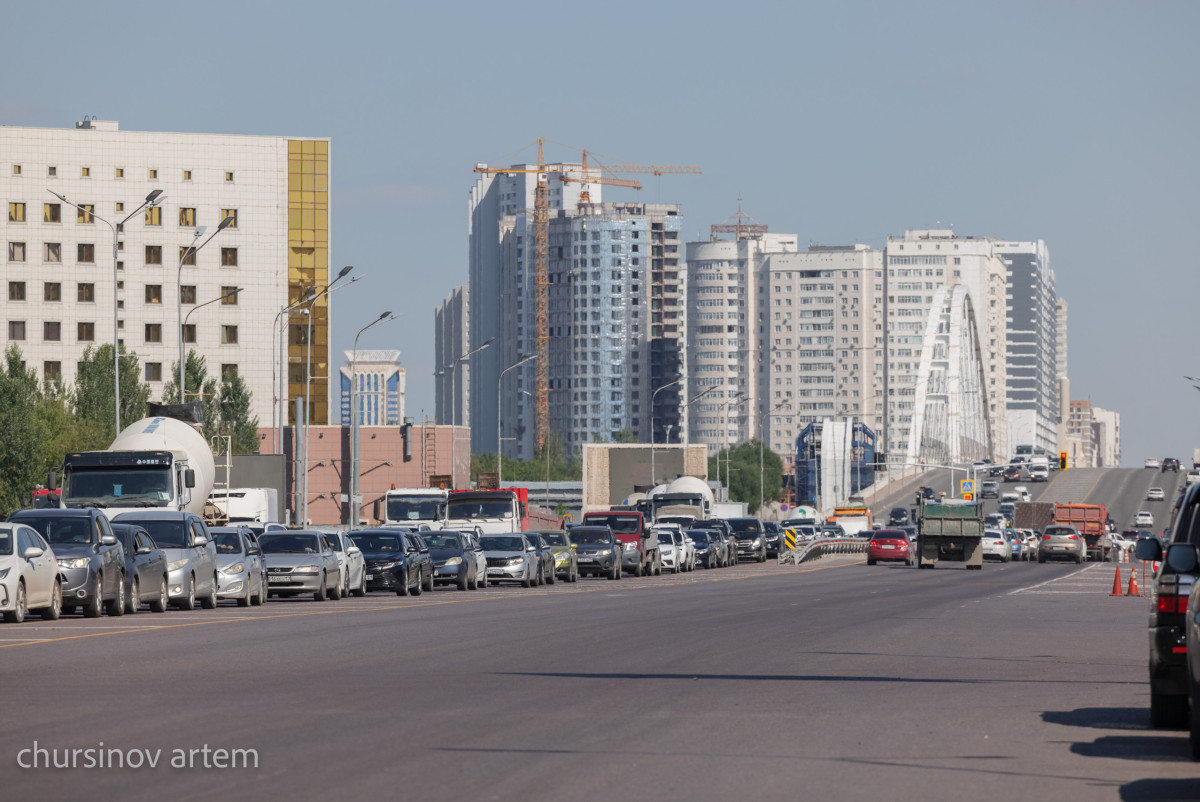 Пробки в Астане достигли 7 баллов