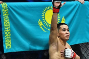 Фотография к новости: Асу Алмабаев выиграл исторический бой в UFC