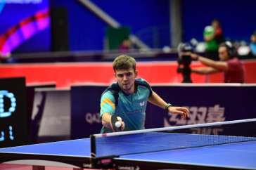 Фотография к новости: Кирилл Герасименко выступил на турнире по настольном теннису в Словении