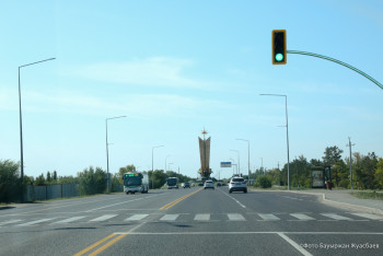 Участок объездной дороги начали ремонтировать в Астане