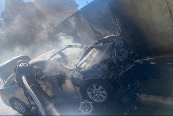 Фотография к новости: Автопожар произошел в Павлодаре