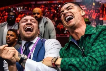 Фотография к новости: Звезда UFC Макгрегор поставил 35 млн тенге на Роналду