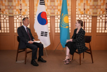 Фотография к новости: Посол Южной Кореи в Казахстане рассказал о новом этапе сотрудничества двух стран