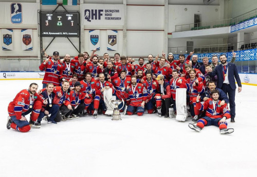 Фотография к новости: Стали известны соперники казахстанцев на Континентальном Кубке по хоккею