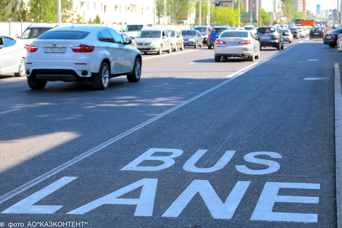 Названа локация новой Bus Lane в Астане