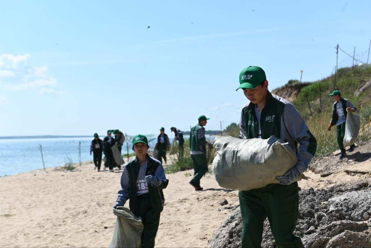 В Актюбинской области продолжается общенациональная акция "Таза Қазақстан"