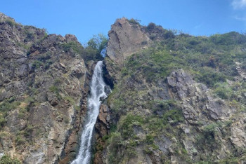 Фотография к новости: Проезд в Тургенское ущелье закрыли для всех из-за угрозы селей