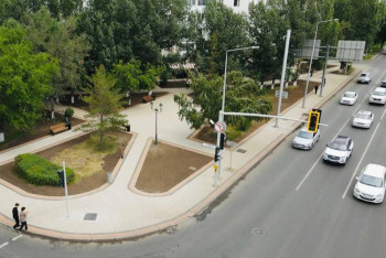 Ещё одно общественное пространство обустроили в Астане ко Дню столицы