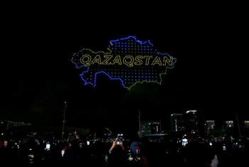 Шоу дронов в Астане посмотрели более 100 тысяч зрителей