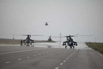 Фотография к новости: Международные военные учения стартовали в Мангистау