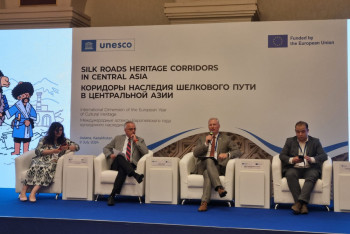 Фотография к новости: Евросоюз и ЮНЕСКО совместно восстанавливают объекты Шёлкового пути в Казахстане