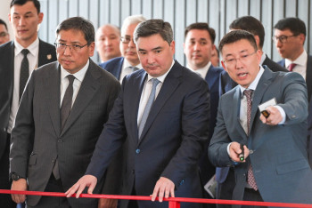 Фотография к новости: Строительство резервной системы водообеспечения проверил Бектенов в Алматы