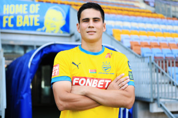 Фотография к новости: Известный казахстанский футболист подписал контракт с БАТЭ