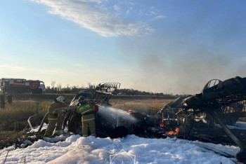 Фотография к новости: Самолёт АН-2 потерпел крушение в Акмолинской области