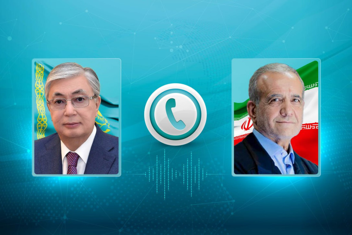 Токаев поздравил избранного президента Ирана Масуда Пезешкиана с победой на выборах