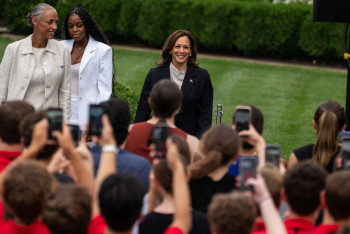 Камала Харрис выступила с речью в Белом доме