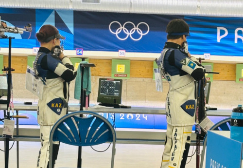 Фотография к новости: Первая "бронза" казахстанских пулевиков на Олимпиаде-2024 оказалась исторической