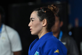 Фотография к новости: Абиба Абужакынова не смогла завоевать "бронзу" в Париже