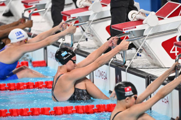 Фотография к новости: Олимпиада-2024: Казахстанская пловчиха стала второй, но выбыла из борьбы за медали