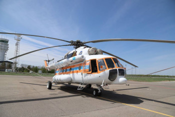 Фотография к новости: Помощь спасателей на вертолёте потребовалась пастуху в области Жетысу