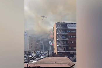 Фотография к новости: Сильнейший пожар вспыхнул в Риме