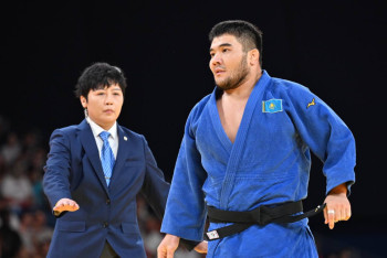 Фотография к новости: Дзюдоист Нурлыхан Шархан проиграл вторую схватку на Олимпиаде