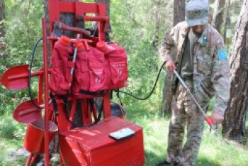 В природном парке "Бурабай" усилили противопожарные мероприятия