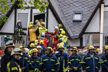 В Германии при обрушении отеля погиб человек