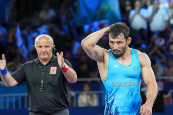 Олимпиада-2024: серебряную медаль завоевал для Казахстана Демеу Жадыраев