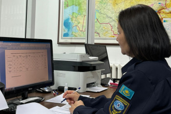 Фотография к новости: В горах Алматы объявлен "оранжевый" уровень селевой опасности